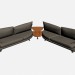 3d model Esquina sofá (una combinación de 2-x) Super roy 2 - vista previa