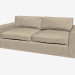 3 डी मॉडल डबल सोफे बेड 83 '' यूपीलोस्टेड सोफा - पूर्वावलोकन