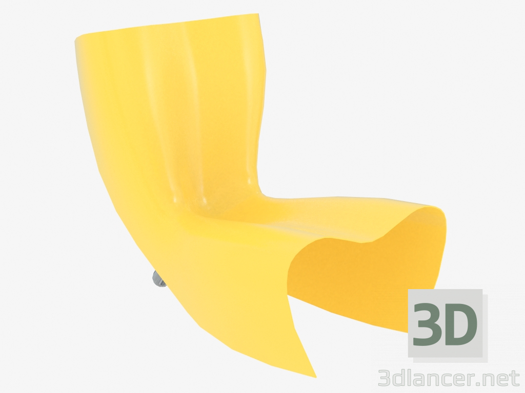 3D modeli Sandalye Keçe Sandalyesi - önizleme