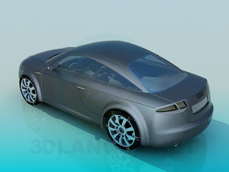 modello 3D Audi nuvolari - anteprima