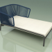 modèle 3D Chaise longue 004 (Cordon 7mm Bleu) - preview