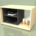 3D Modell Bank mit Regalen für Schuhe (10422) - Vorschau