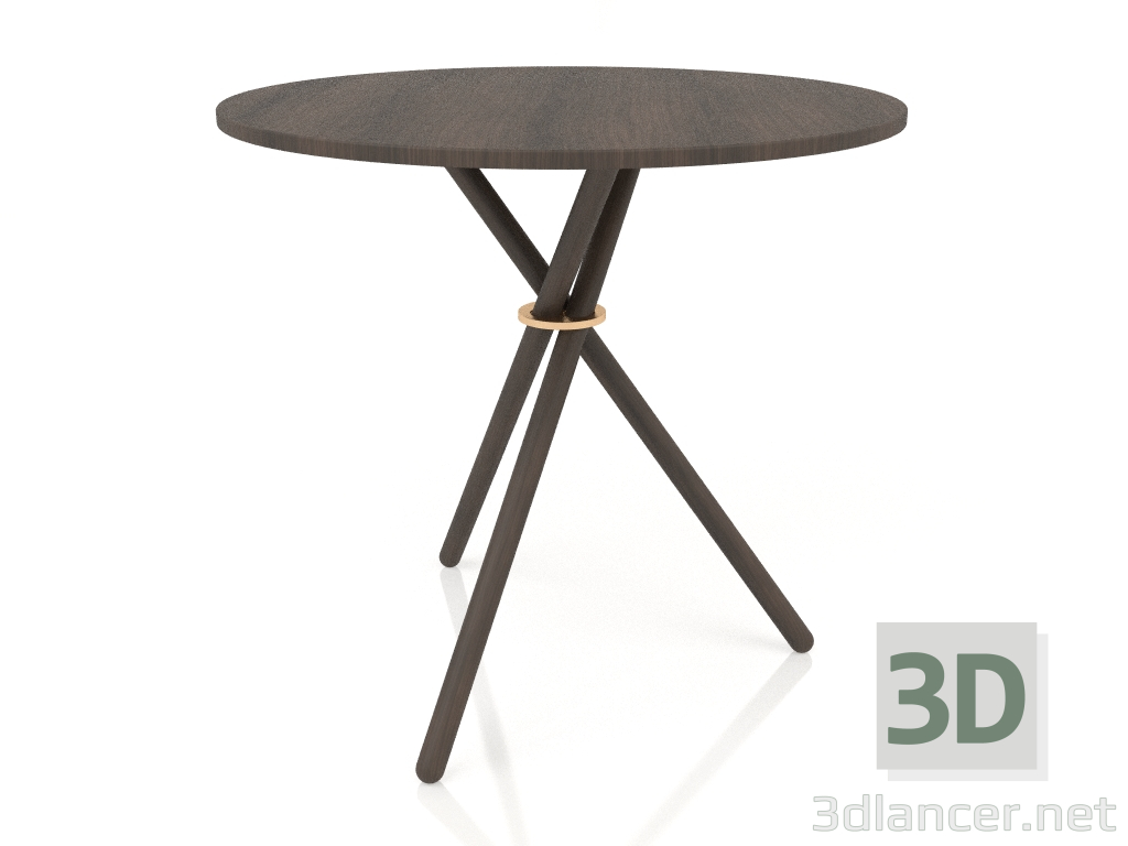 modello 3D Tavolino Aldric (Rovere Moro, Rovere Moro) - anteprima