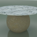 modello 3D Tavolo rotondo, base centrale in cemento InOut (834) - anteprima