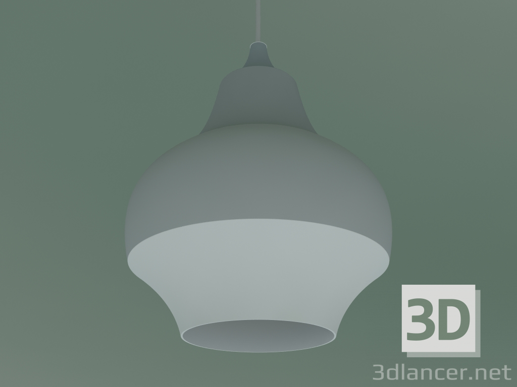3d model Pendant lamp CIRQUE 220 (40W E27, GRAY TOP) - preview