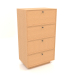 3d model Chest of drawers TM 15 (604x400x1074, wood mahogany veneer) - preview