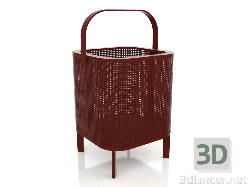 modèle 3D Boîte pour bougies 2 (Vin rouge) - preview