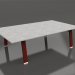 3d model Coffee table 120 (Wine red, DEKTON) - preview
