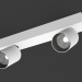 3d model La lámpara de LED (base DL18629_01 White C + DL18629 2Kit W Dim) - vista previa