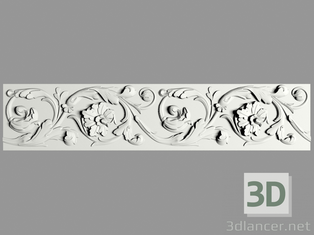 modèle 3D Frise (FR10) - preview