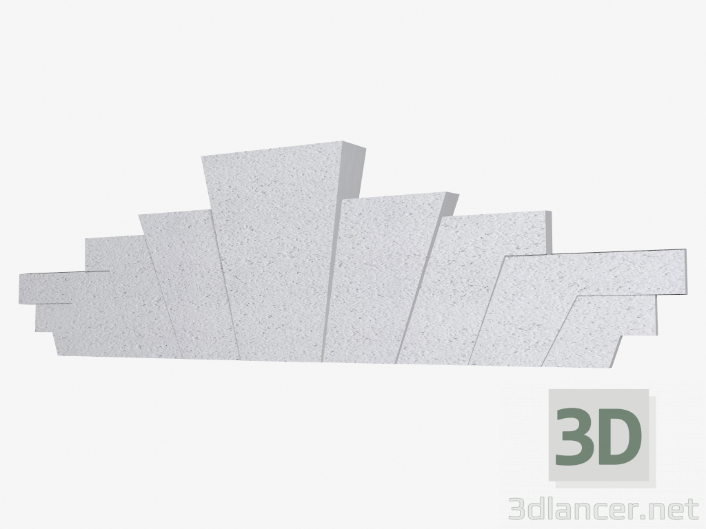 3d модель Замковый камень (FZ63D) – превью