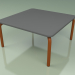 modèle 3D Table basse 005 (Metal Rouille, HPL Gris) - preview