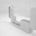 modello 3D di Modulare parete comprare - rendering