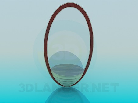 modello 3D Specchio - anteprima