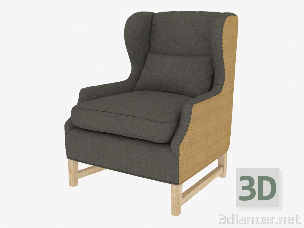 3 डी मॉडल आर्मचेयर GRACIA कुर्सी (7841.1001 HL) - पूर्वावलोकन