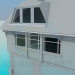 3d модель Триповерховий будинок – превью