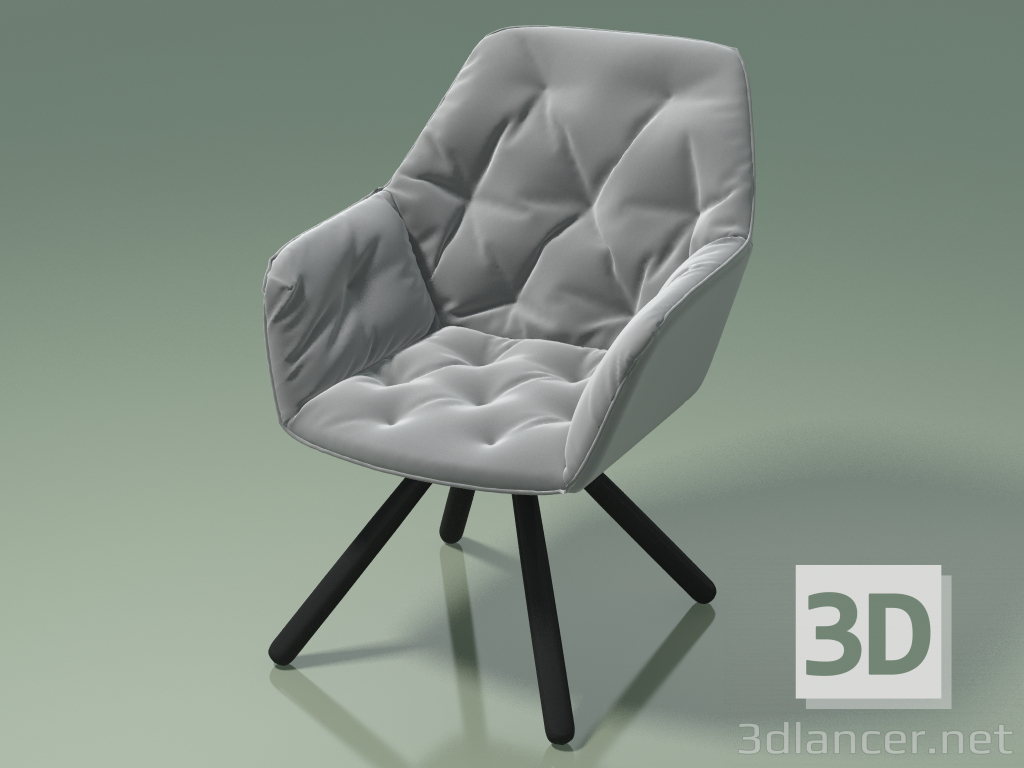 modèle 3D Chaise pivotante Cody (112823, gris chaud) - preview