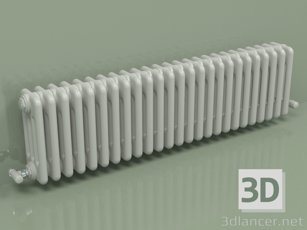 3D Modell Kühler TESI 4 (H 300 25EL, Manhattan grau) - Vorschau
