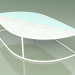 modello 3D Tavolino 002 (Gres Smaltato Ice-Water, Metal Milk) - anteprima