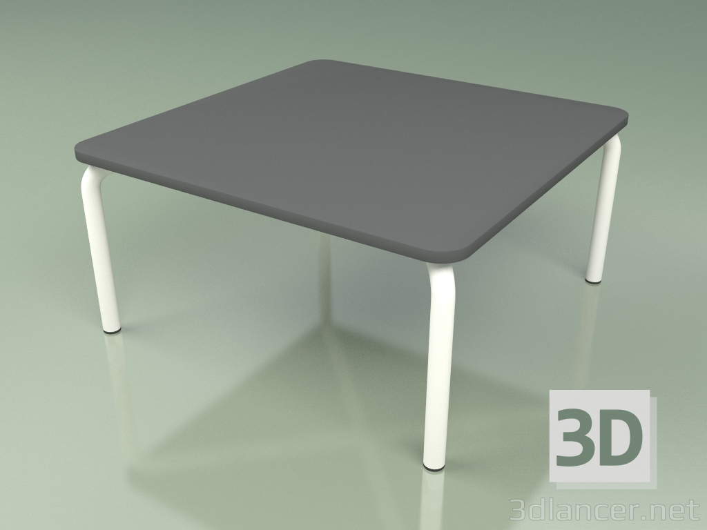 3d model Coffee table 005 (Metal Milk, HPL Gray) - preview