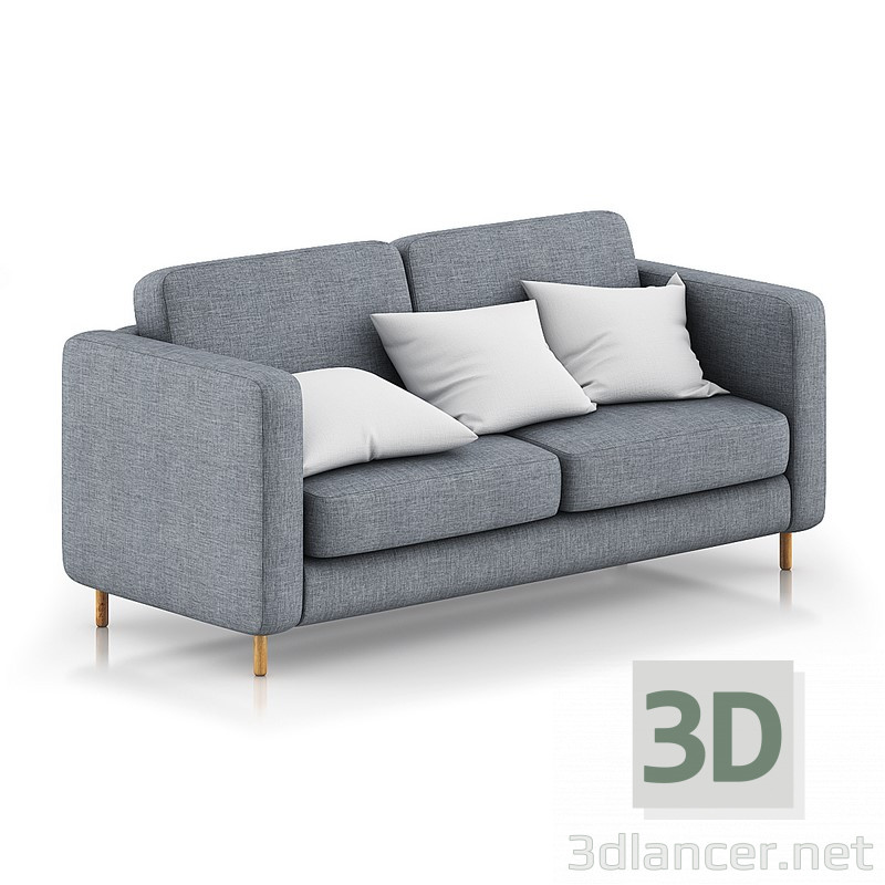 3d model sofa free block - preview