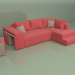 3d model Corner sofa Marseille (corral) - preview