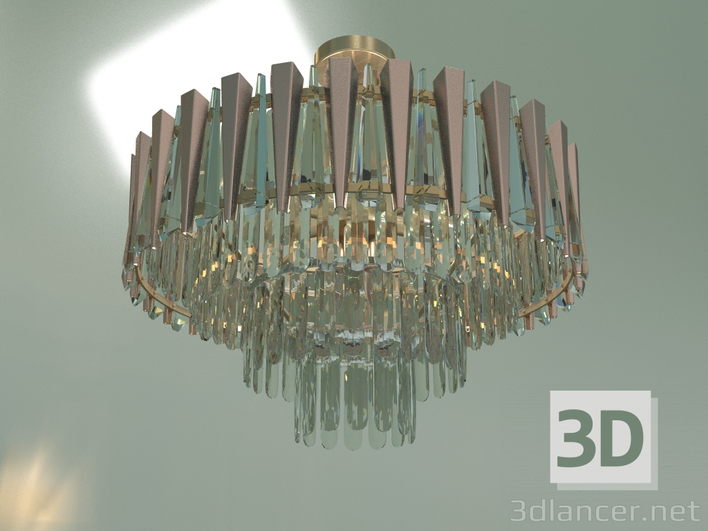 3d model Ceiling chandelier Coda 328-9 Strotskis - preview