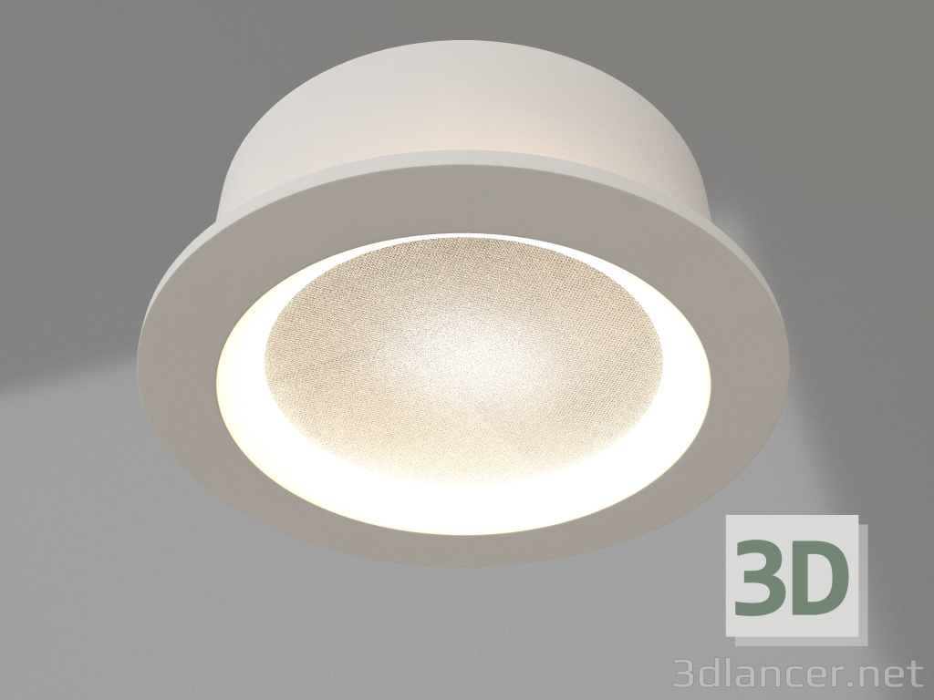3D Modell LED-Lampe LTD-145WH-FROST-16W - Vorschau