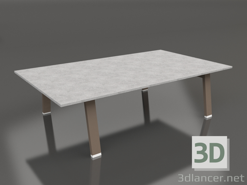 3d model Coffee table 120 (Bronze, DEKTON) - preview