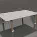 3d model Coffee table 120 (Bronze, DEKTON) - preview