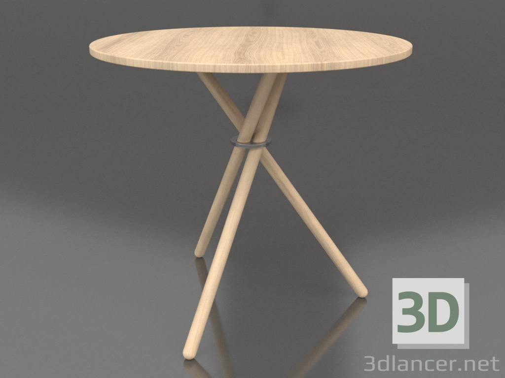 modèle 3D Table basse Aldric (Chêne clair, Chêne clair) - preview