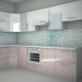 3D Modell Küche Glanz - Vorschau