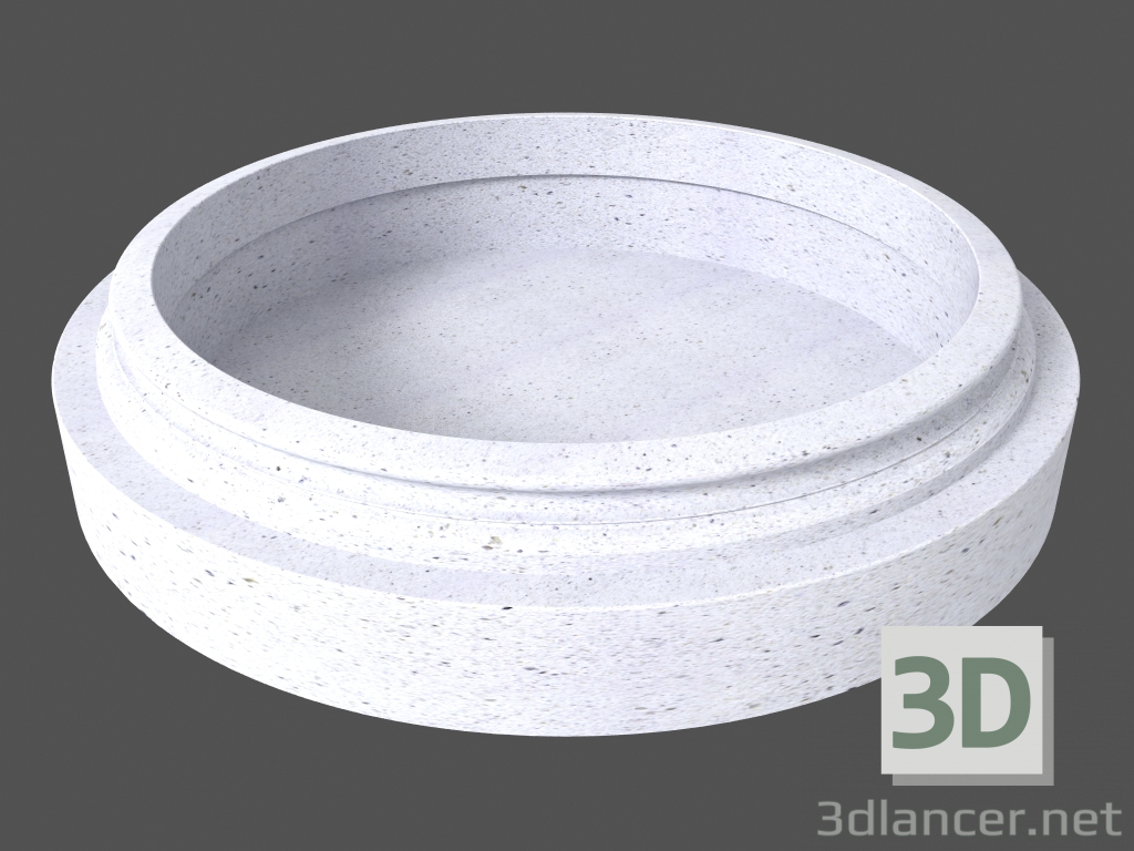 modello 3D Fontana (LF272N senza nautilus) - anteprima