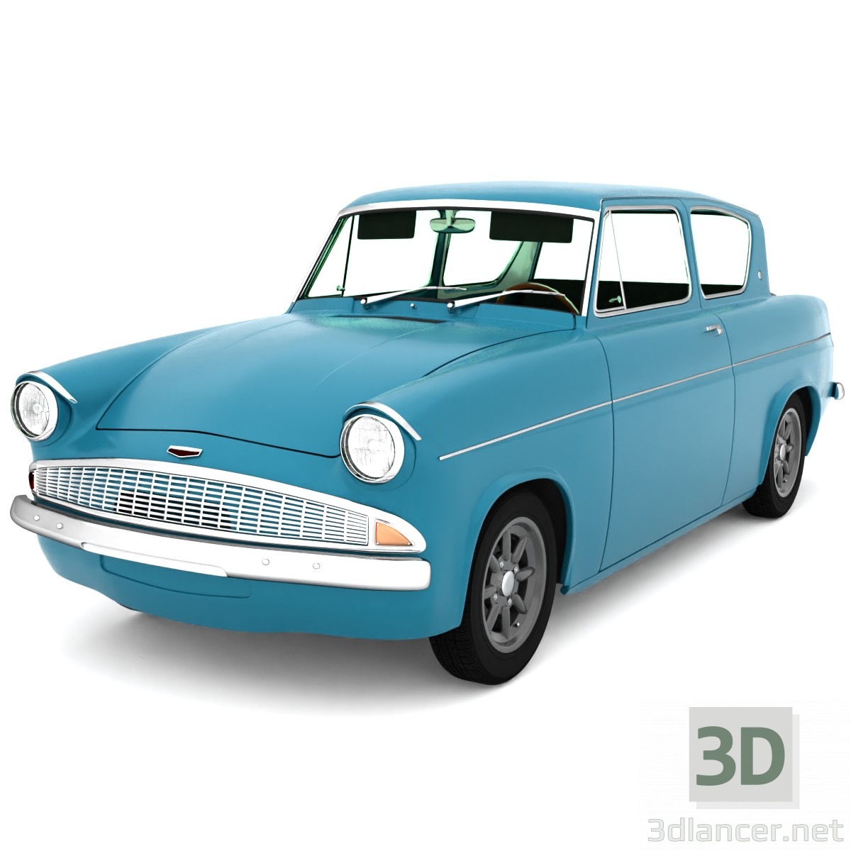 3 डी क्लासिक कार मॉडल खरीद - रेंडर