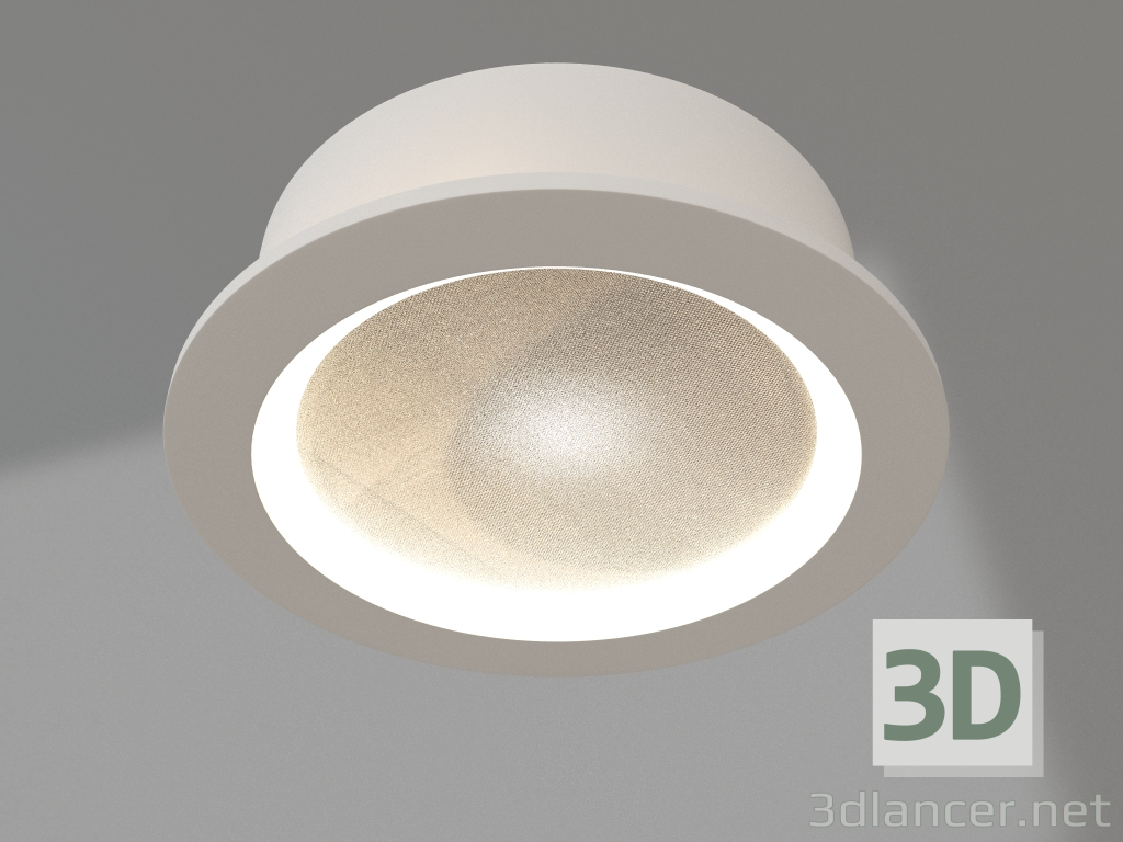 3d model Lámpara LED LTD-187WH-FROST-21W - vista previa