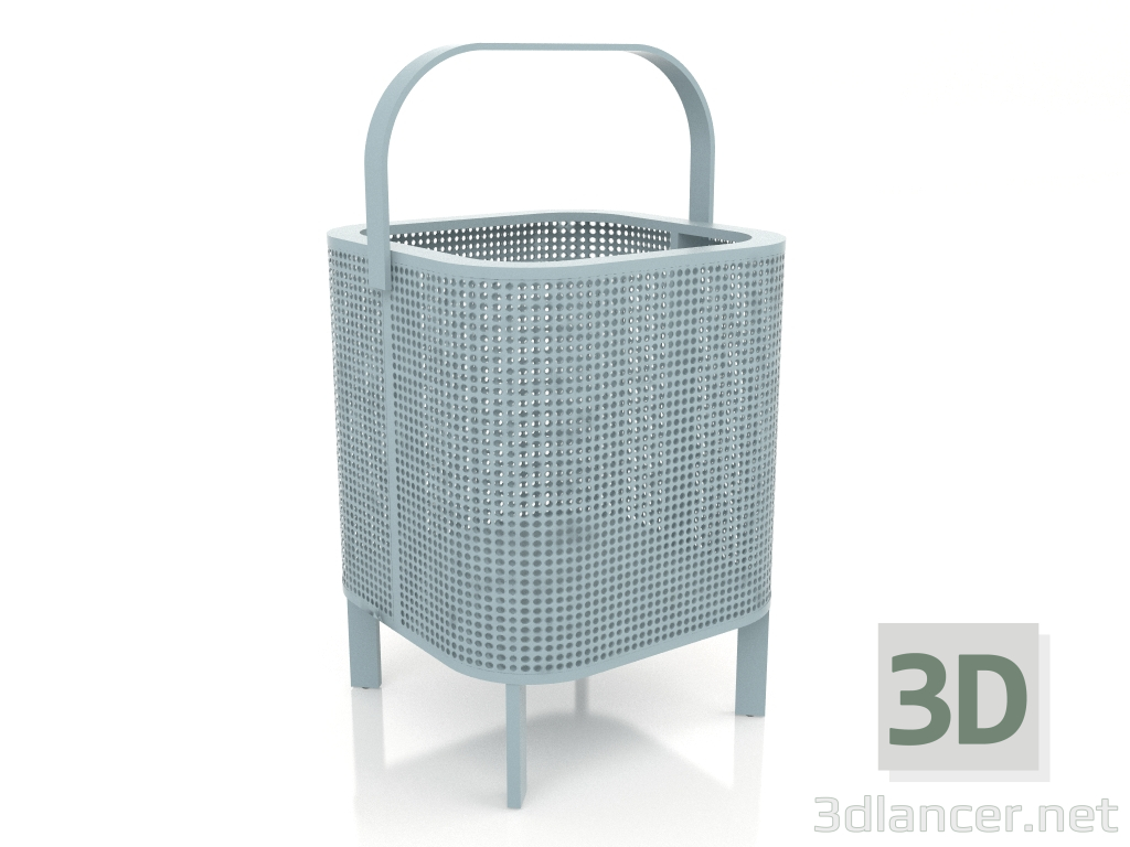3D Modell Box für Kerzen 2 (Blaugrau) - Vorschau