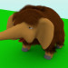 3D modeli Küçük mamut - önizleme