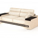 3d model Sofa straight three-seat with backlight Batler (220) - preview