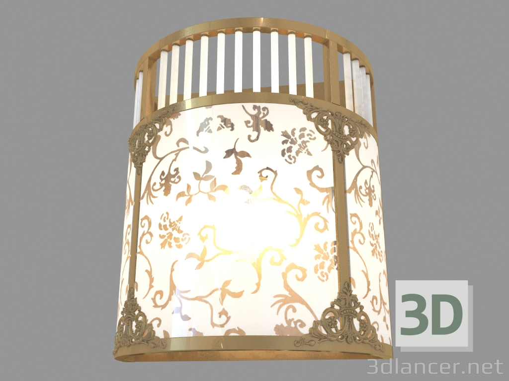 3d model Lámpara de pared Magens (2548 1W) - vista previa