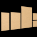 3 डी 3 डी लिफाफे (विभिन्न आकार) मॉडल खरीद - रेंडर