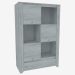 modello 3D Cabinet low 3D-1S (TYPE 31) - anteprima