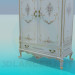 3D modeli Barok kabine - önizleme