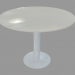 3D modeli Yemek masası (beyaz boyalı kül D100) - önizleme