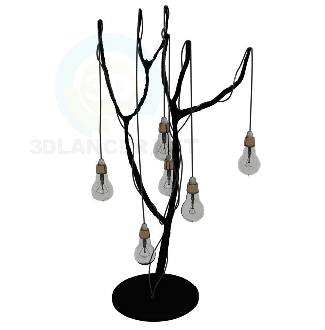 3d model Branch Table Lamp - preview
