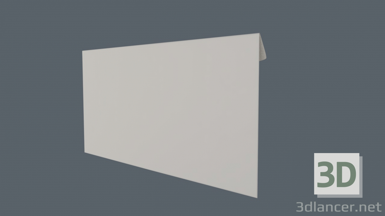 3d 3D Envelope (Size DL Banker) model buy - render