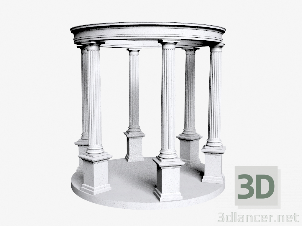 3D modeli Rotunda (LR320B) - önizleme