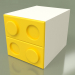 Modelo 3d Mesa de cabeceira infantil (amarela) - preview