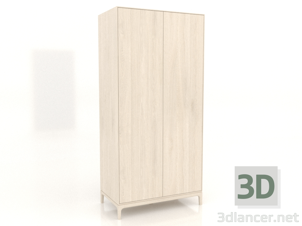 3d model Armario FARGO 1050x600x2200 mm (roble blanqueado) - vista previa 3d model Armario FARGO 1050x600x2200 mm (roble blanqueado) - vista previa