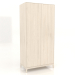 3d model Armario FARGO 1050x600x2200 mm (roble blanqueado) - vista previa