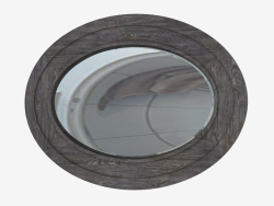 Oval mirror OLMETTA WIDE MIRROR (9100.1171)